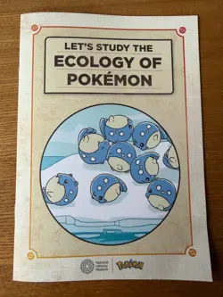 Pokemon X Natural History Museum Pikachu Jumbo Card, Plush & Ecology Booklet ✅ - Image 5