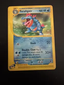 Pokemon Feraligatr Expedition Set Card 46/165 Non-Holo Rare - Image 1