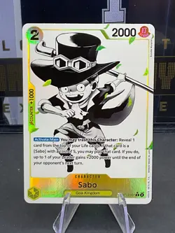 Sabo ST13-007 The Three Brothers One Piece Card Game - Alternate Art English - Image 1