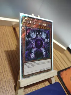 Yu-Gi-Oh Card Caius the Shadow Monarch RA03-EN194 Platinum Secret Rare 1st Ed NM - Image 3