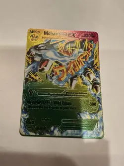 Pokemon Mega Charizard EX Collectors Art Card Rainbow NM Free Shipping US - Image 1