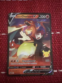 Lance's Charizard V SWSH133 SWSH: Sword & Shield Promo Cards Holo - Image 1