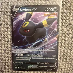 Pokemon Umbreon V - Promo SWSH: Sword & Shield Promo Cards SWSH203 NM - Image 1