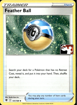 Feather Ball 144/189 Holo Prize Pack Series Cards Pokemon TCG - Image 1