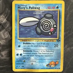 pokemon lot 8 cards, Vintage, rare, Gym Challenge, Giovanni, Koga, Brock, Misty - Image 2