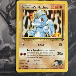 pokemon lot 8 cards, Vintage, rare, Gym Challenge, Giovanni, Koga, Brock, Misty - Image 4