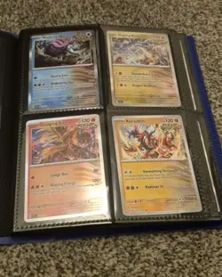 Pokemon HUGE BUNDLE - Full Binder EX all Cards Reverse Holo/Holo + 2 Jumbo Cards - Image 5
