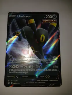 Umbreon V 094/203 Evolving Skies NM Full Art Ultra Rare Pokemon Card - Image 1