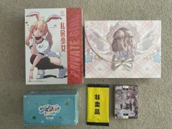 Goddess Story Lot Anime Waifu Trading Cards Sealed Booster Boxes (4) + 1 PR - Image 1