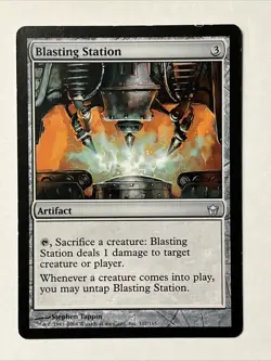 MTG Foil - Blasting Station - 107 / LP / English / Magic The Gathering - Image 1