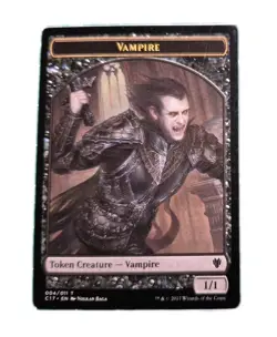 Vampire / Eldrazi Spawn Token - MTG Commander 2017 - LP - Image 1