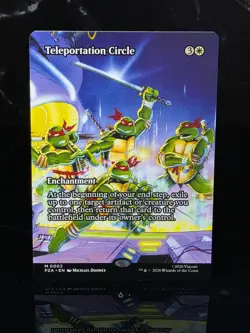 MTG Teleportation Circle (Borderless) Non-Foil x1 #0002 - TMNT - Image 1