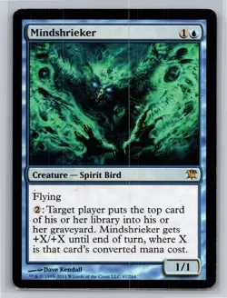 2011 MTG Magic Mindshrieker Innistrad English NM Regular Rare 67/264 - Image 1