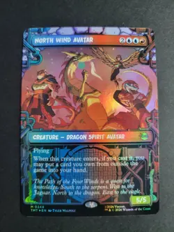 North Wind Avatar (Showcase Foil) Mythic MTG Ninja Turtles - Image 1