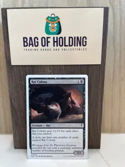 Rat Colony - 0047 - Mystery Booster 2 -White Border -NM - Magic - MTG - Image 1