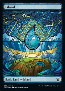 Island (Showcase) Dominaria United - Near Mint Foil - Image 1