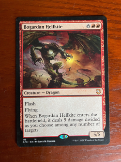 MTG Bogarden Hellkite SINGLE USED EXCELLENT CONDITION SEE PHOTOS - Image 1
