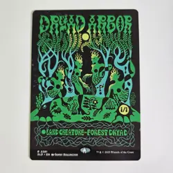 Dryad Arbor Secret Lair: Prints Charming Non-Foil MTG Forest 2281 - Image 1