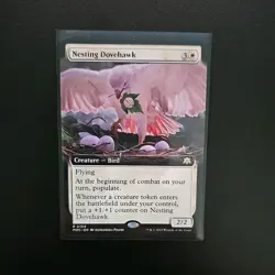 Nesting Dovehawk (Extended Art) Commander: March of the Machine Regular - Image 1