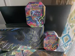 Pokemon Sealed Lot Assortment Ascended Heroes ETB's Mega Charizard UPC Mini Tins - Image 3