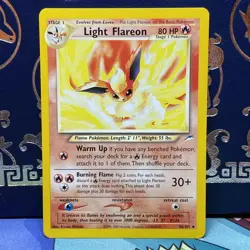 2002 POKEMON TCG NEO DESTINY 46/105 LIGHT FLAREON NEAR MINT NM - Image 1