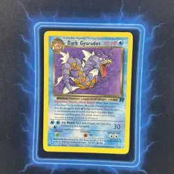 ⭐ Dark Gyarados 25/82 ⭐ Non Holo Rare Team Rocket Set Pokemon Card WOTC TCG - Image 1