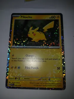 McDonald's Pikachu Promo 2024 NM Pokemon TCG Card 002/015 - Image 1