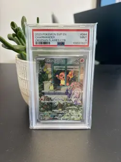 Pokemon TCG Charmander 044 SV Promo PSA 9 - Image 1