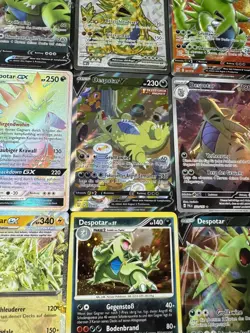Pokemon 10 Karten Sammlung Set mit 1 Despotar ex / V / GX / Holo / VMAX DE - Image 4