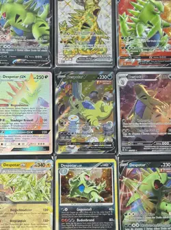 Pokemon 10 Karten Sammlung Set mit 1 Despotar ex / V / GX / Holo / VMAX DE - Image 5