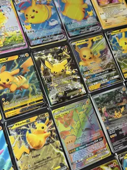 Pokemon 10 Karten Sammlung Set mit 1 Pikachu ex / V/VMAX / GX / Shiny / Holo DE - Image 3