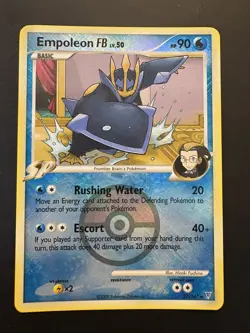 Pokemon TCG Empoleon FB Platinum Supreme Victors 27/147 Crosshatch Holo - Image 1