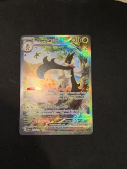 Pokemon TCG Meowscarada EX 256/193 Paldea Evolved Holo - Image 1