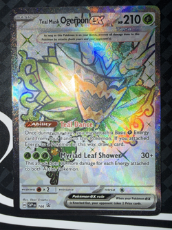 Pokemon TCG Teal Mask Ogerpon Ex Promo SVP 166 Near Mint - Image 2