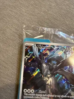 Pokemon Ascended Heroes ETB Promo N’s Zekrom SEALED 031 Black star - Image 2