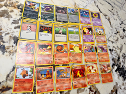 24 random trading card Pokemon lot- 1990s VINTAGE Lot 10 - 1 pocket monster - Image 2