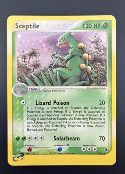 Pokemon Sceptile #11/109 Ruby & Sapphire Set Holo Rare Card - Image 1