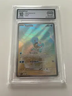 2023 Pokemon Squirtle 151 Illustration Rare 170/165 AC 10 Graded - Image 1