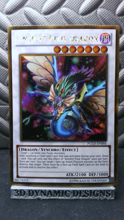| Yugioh Ancient Pixie Dragon PGLD-EN006 Secret Rare Premium Gold NM 🔥 | - Image 1