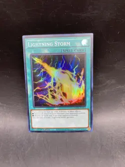 (M/NM) - Lightning Storm - RA01-EN061 - Super Rare - 1st Edition YuGiOh - Image 1
