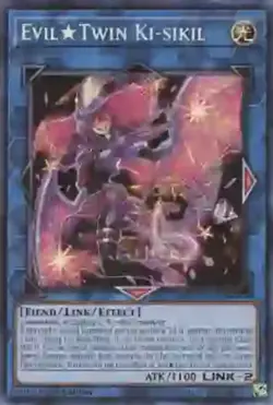Yugioh! LP Evil Twin Ki-sikil - BLCR-EN096 - Secret Rare - 1st Edition Near Mint - Image 1