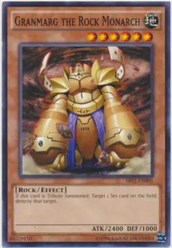 Granmarg the Rock Monarch - SR01-EN006 - Common - Unlimited Edition - Lightly Pl - Image 1