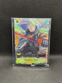 Roronoa Zoro OP07-113 SEALED FOIL (Illustration Box Vol. 3) One Piece CCG Bandai - Image 1