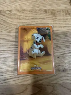 Disney Lorcana Dalmatian Puppy Tail Wagger Sleeves - 65ct Sealed League Promo - Image 1
