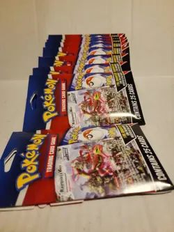 LOT: 2024 Pokemon Mystery Packs **LOT OF 9 @ 25 CARDS EACH = 225 CARDS** - Image 1