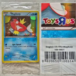 2016 MAGIKARP 22/83 Pokemon TCG Toys R Us Promo Holo Generations Card SEALED NIP - Image 1