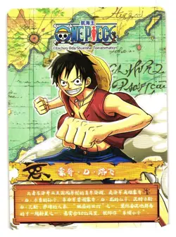 Monkey D Luffy R-001 One Piece Anime TCG CCG Anime Card - Image 2