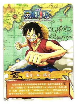 MONKEY D LUFFY R R-001 ONE PIECE Anime TCG CCG Collectible Card - Image 2