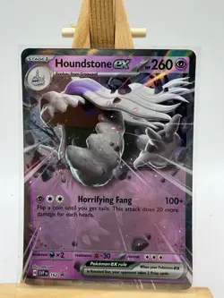 Houndstone EX SVP162 - SV Black Star Promo - Pokemon Card - Near Mint - Image 1
