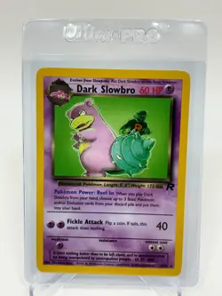 Pokemon TCG Dark Slowbro 29/82 Non-Holo Card Vintage 2000 - Image 1